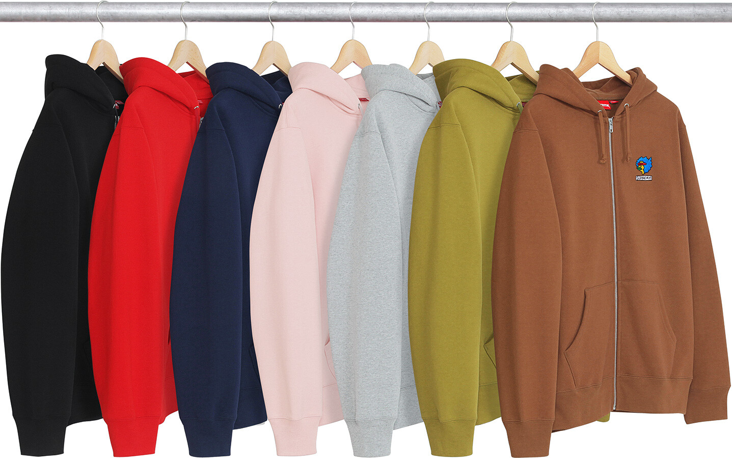 Supreme Gonz Ramm Zip Up Sweatshirt FW17 (FW17SW23) Men's Size M-XL | eBay